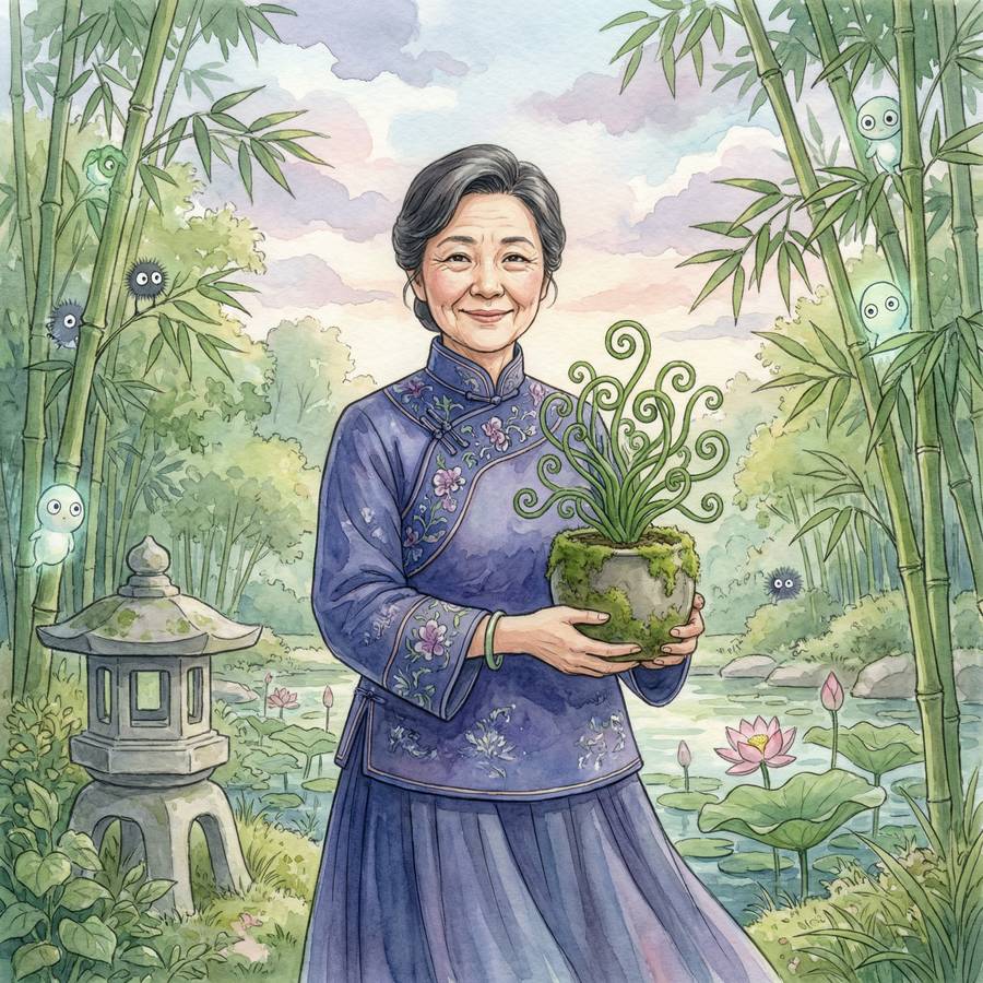 网红主播植物顾问王秀兰